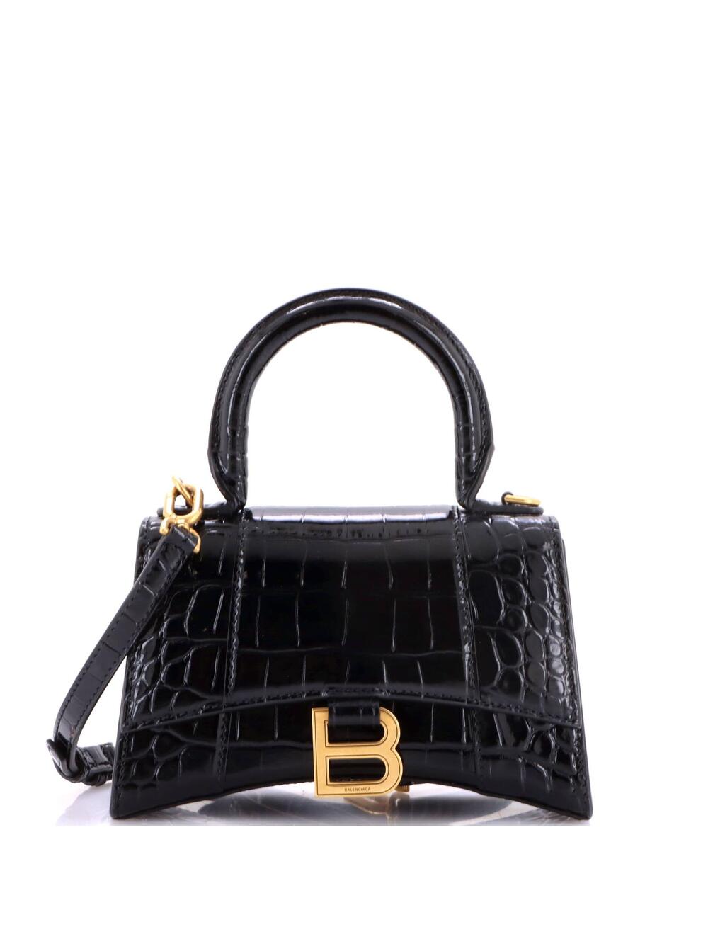 Balenciaga Hourglass Top Handle Bag #366675B15B